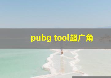 pubg tool超广角